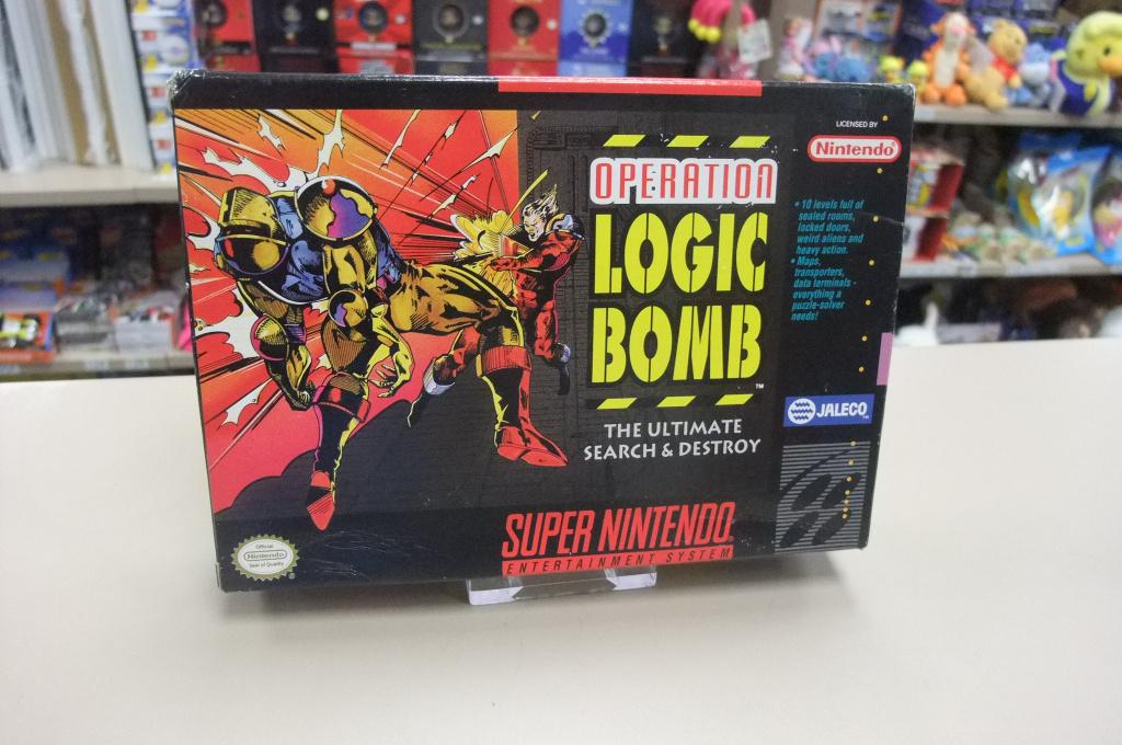 Operation Logic Bomb (cib) usa snes, Consoles de jeu & Jeux vidéo, Jeux | Nintendo Super NES, Nintendo, Shooter, Enlèvement ou Envoi