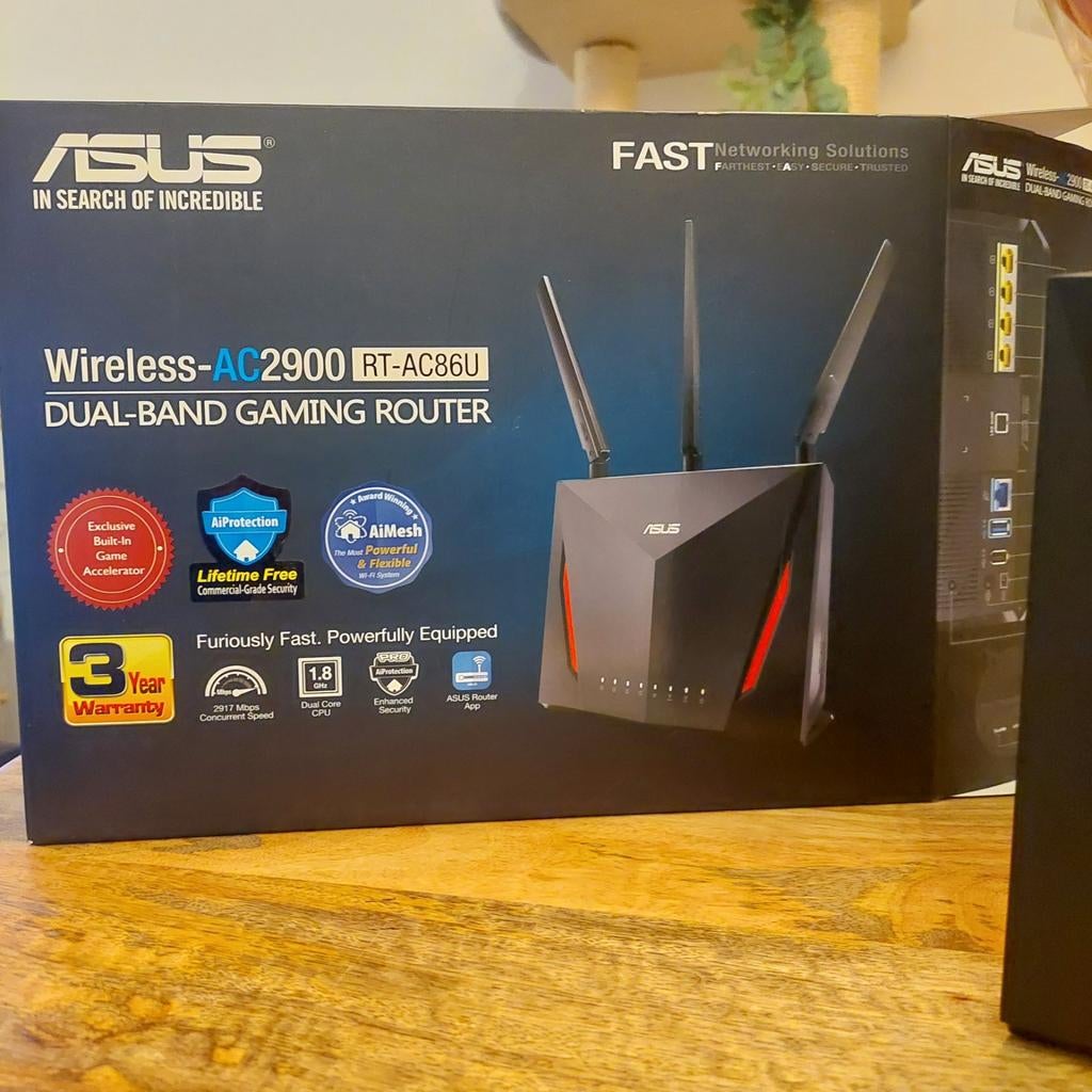Asus Wireless Dual Band Gaming Router, Ophalen of Verzenden, Router