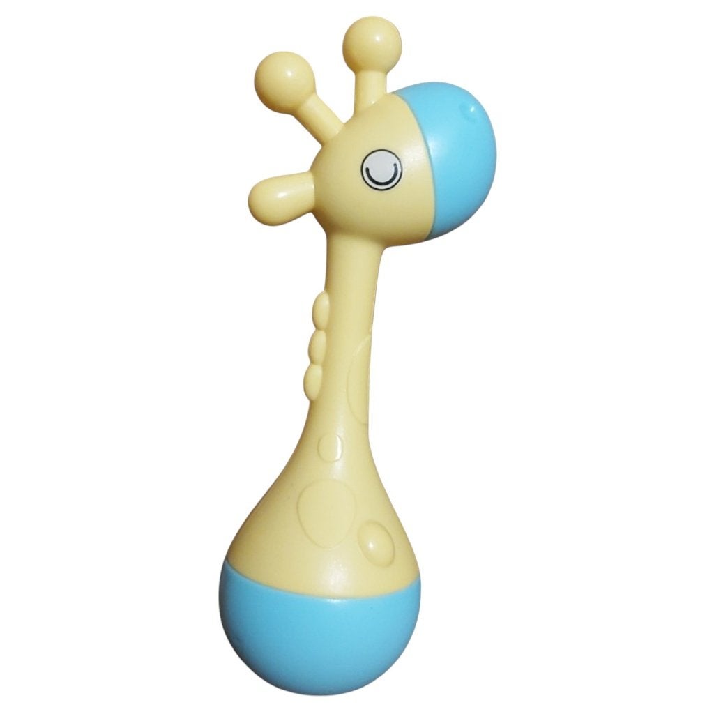 Hochet girafe jaune bleu, Enfants & Bébés, Jouets | Jouets de bébé, Neuf, Hochet, Sonore, Envoi