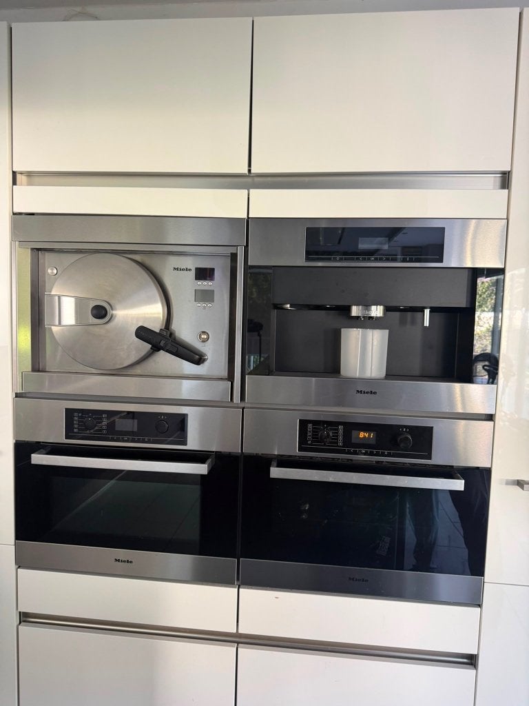Miele keukenapparatuur te koop, Maison & Meubles, Cuisine | Cuisines complètes, Comme neuf, Autres types, Gris, Enlèvement