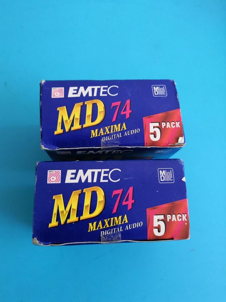EMTEC MD 74 Mini disque, TV, Hi-fi & Vidéo, Enlèvement ou Envoi