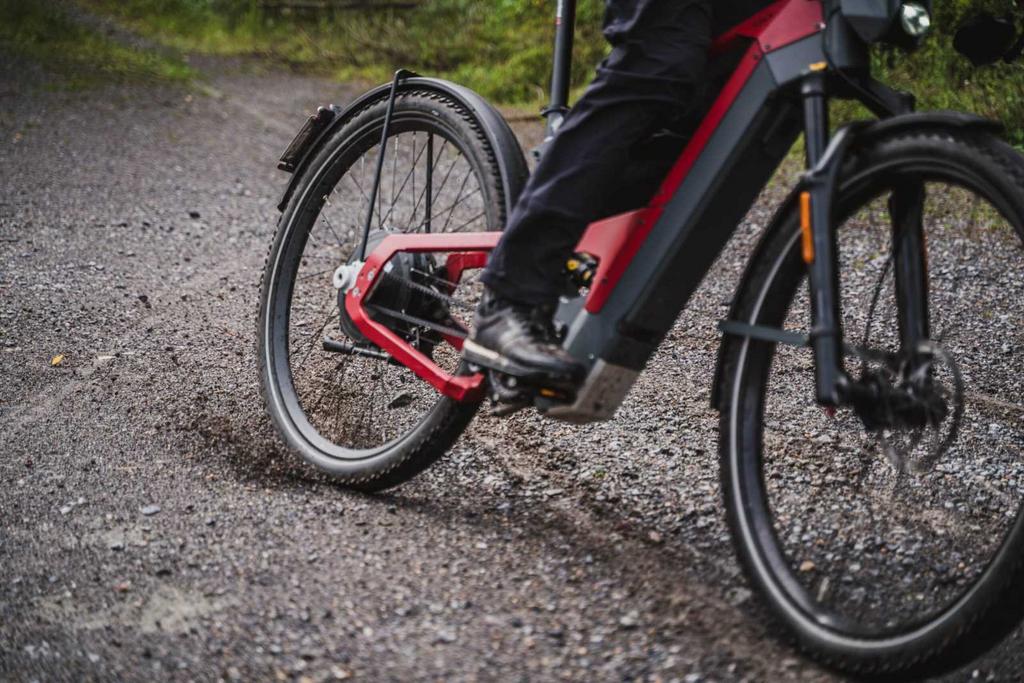Speed pedelec Aska supercommuter rood, Ophalen, Zo goed als nieuw