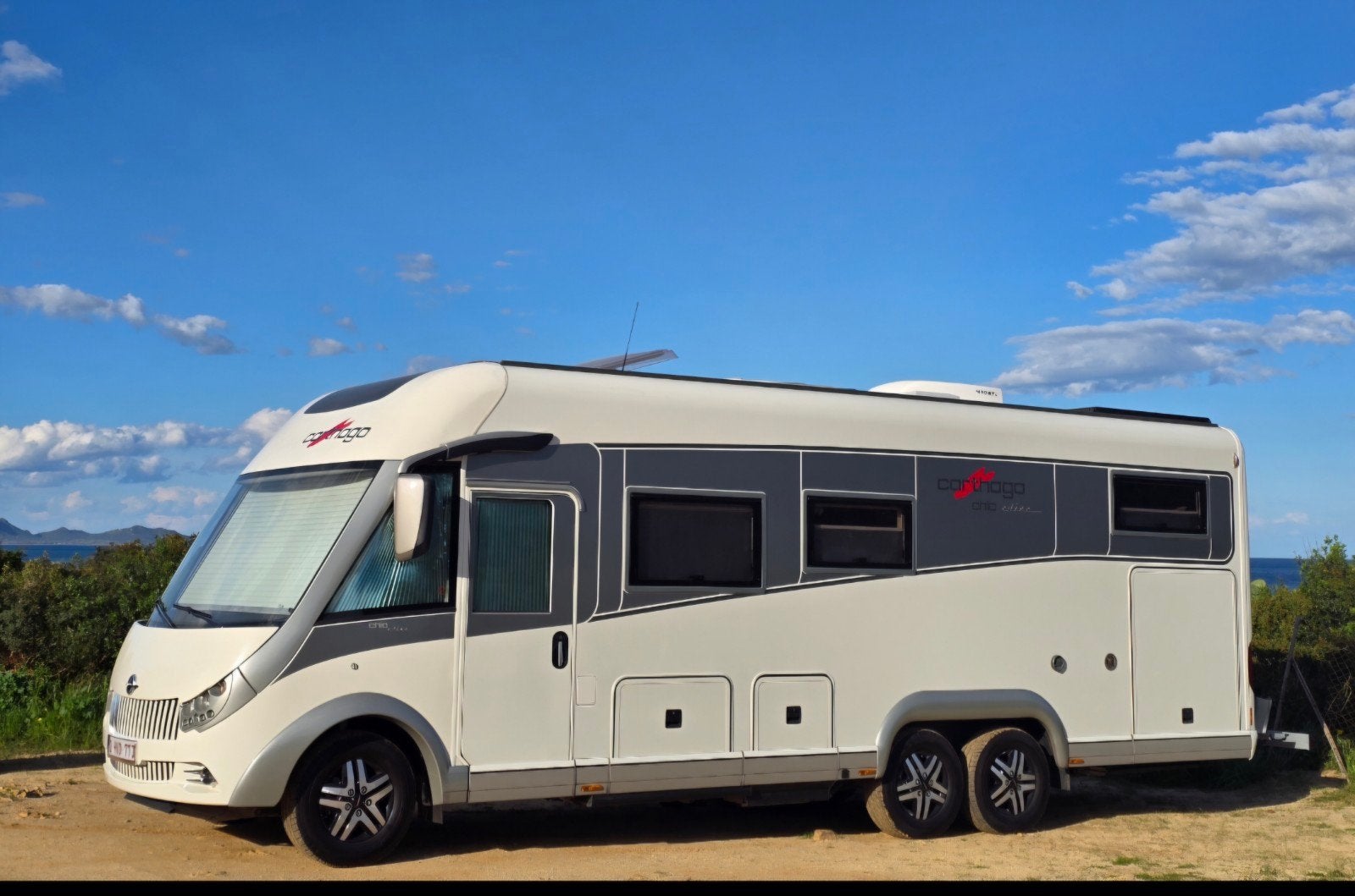 Carthago Chic e-line L 55 XL Linerclass, Caravanes & Camping, Fiat, Intégral, 8 à 9 mètres, Diesel