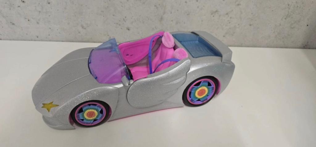 Barbie raceauto, Ophalen of Verzenden, Zo goed als nieuw