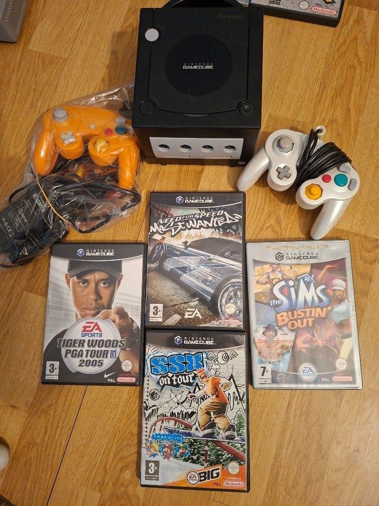 Nintendo gamecube + games, Ophalen of Verzenden, Zo goed als nieuw