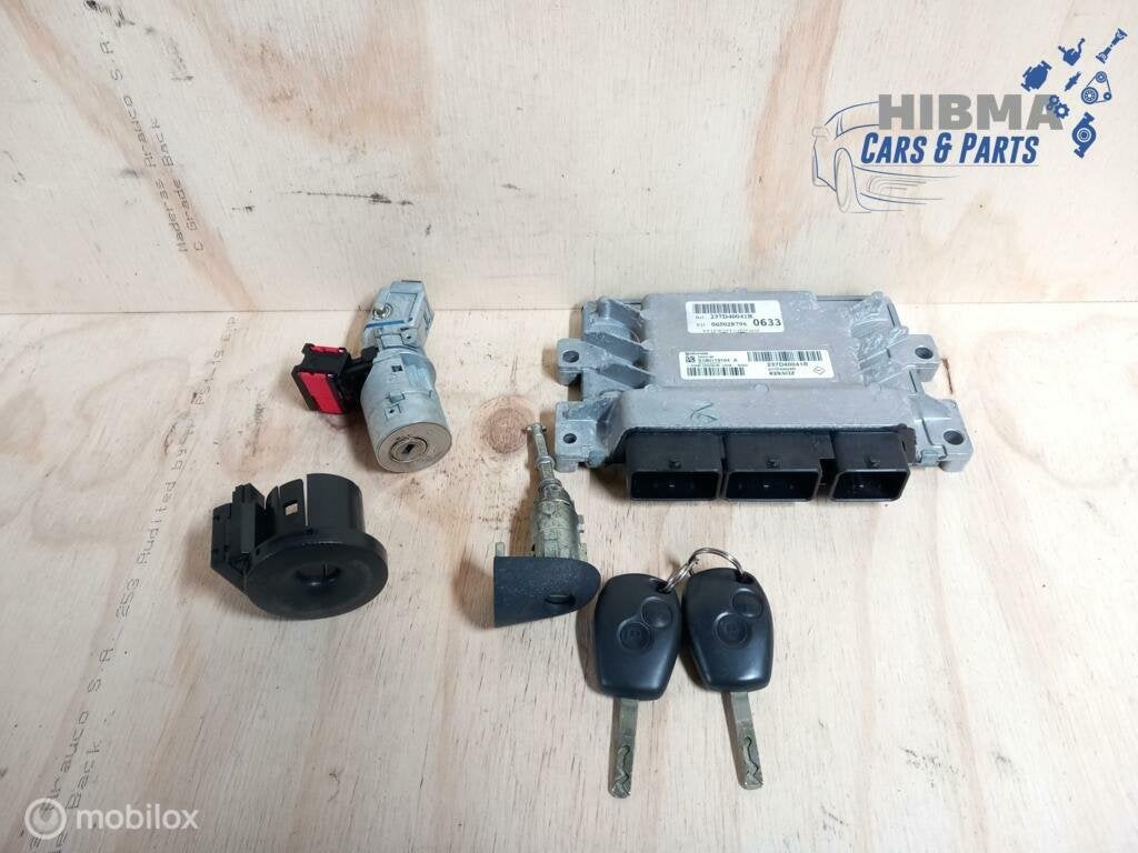 Renault Kangoo Express II Z.E Sleutelset + ECU 237D40041R, Gebruikt, Renault, Ophalen of Verzenden, Renault
