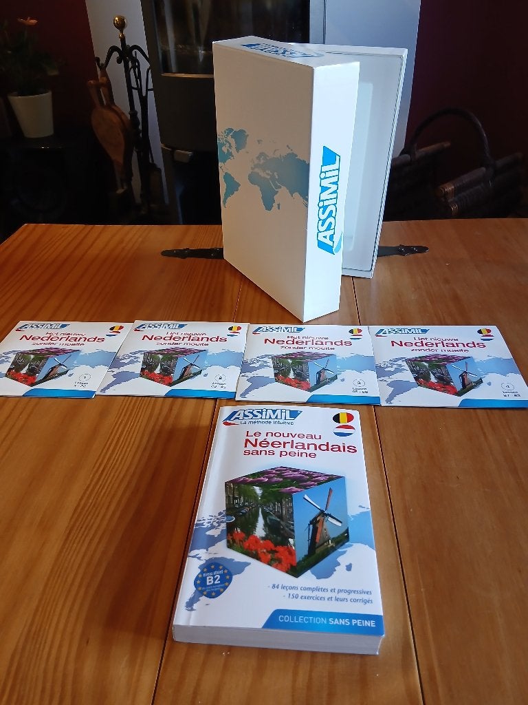 Méthode Assimil Néerlandais - Pack Complet (Livre + 4 CD), Verzenden, Zo goed als nieuw, Overige niveaus, Assimil