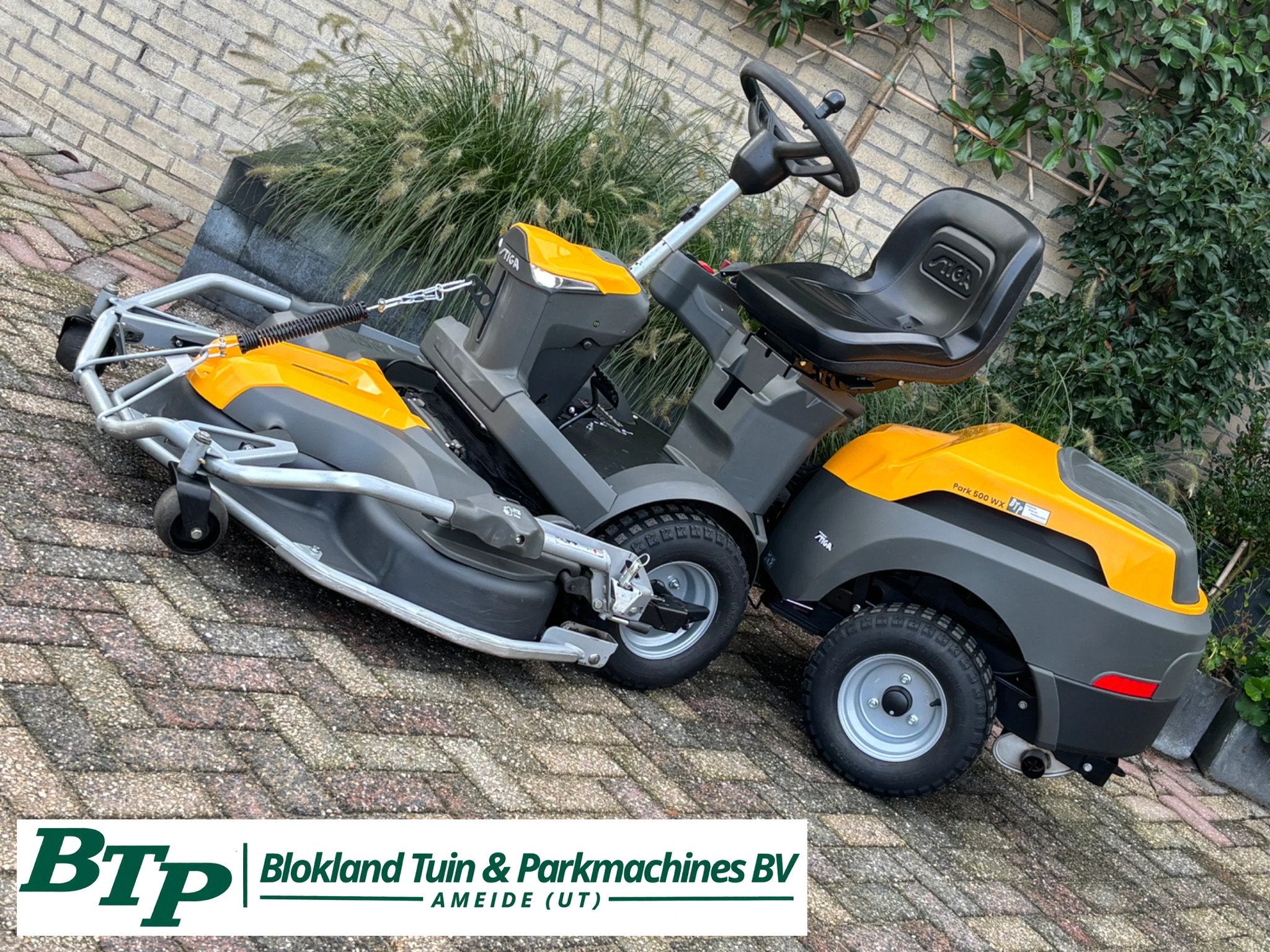Stiga Park 500WX gebruikte frontmaaier 110cm 4wd AWD 4x4