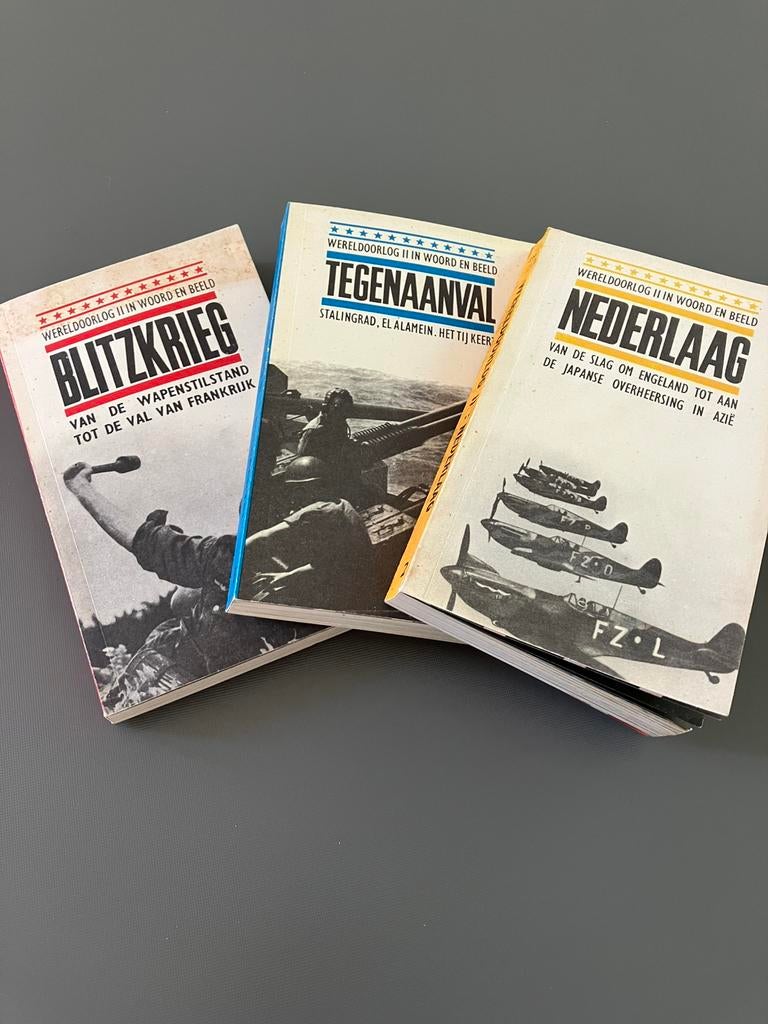 Lot 3 Oorlogsboeken WOII 🇧🇪, 1964., Ophalen of Verzenden, Zo goed als nieuw