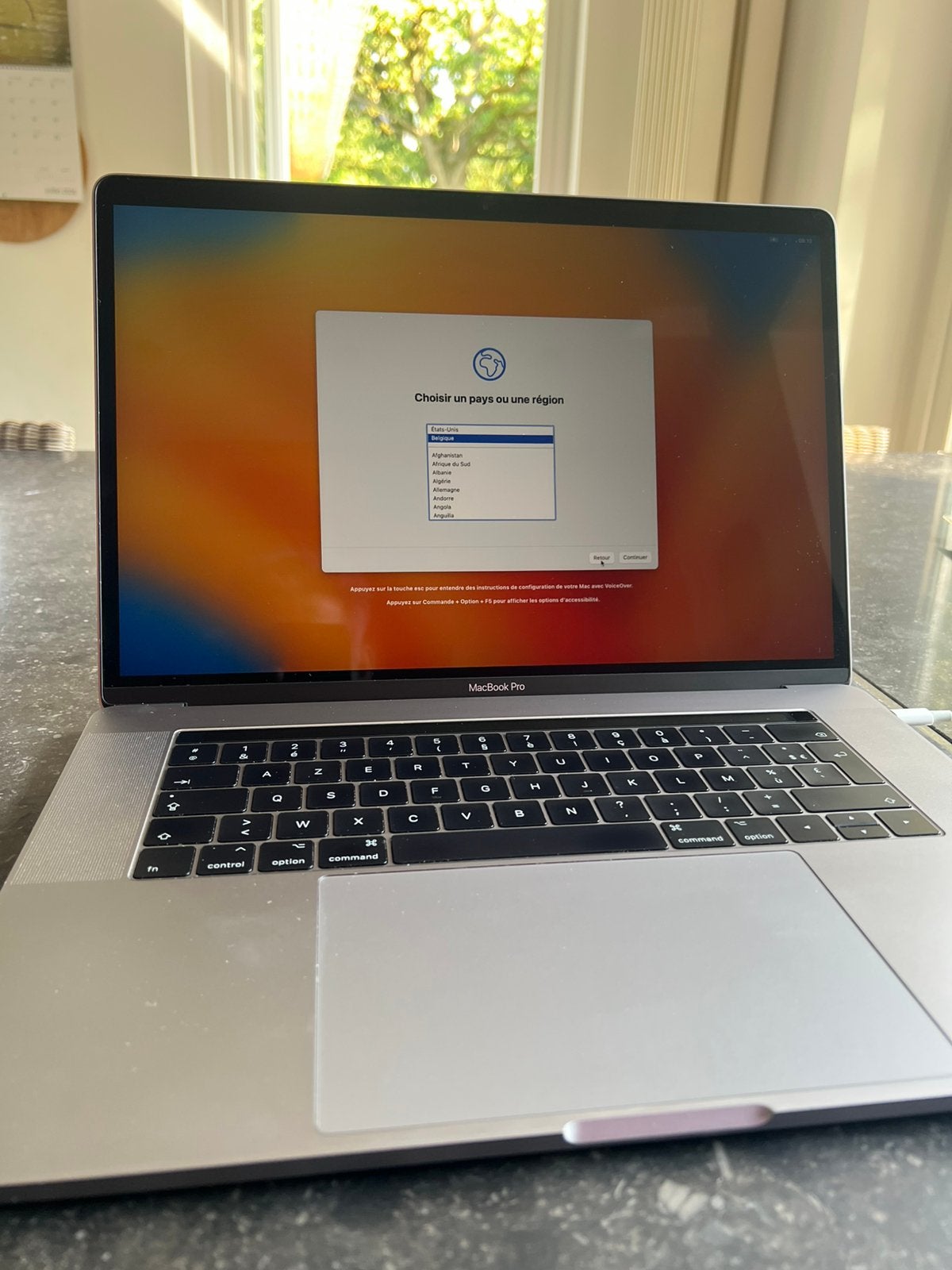 MacBook Pro Retina 15” 2017 – i7 – 16 Go – SSD 512 Go, 512 GB, Comme neuf, Azerty, 15 pouces