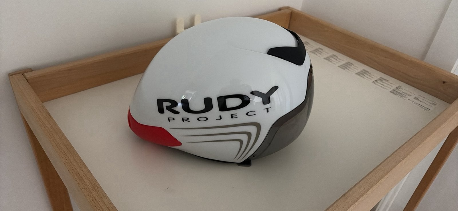 Rudy Project Tijdrithelm, Ophalen, Zo goed als nieuw, Helm