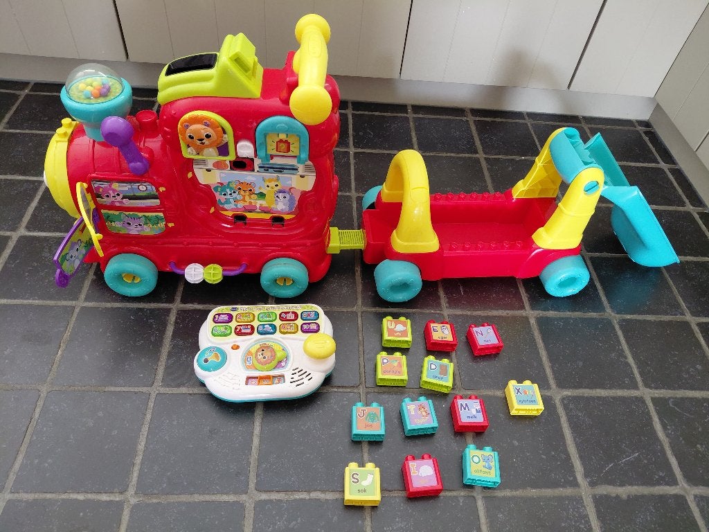 Trein v tech, Kinderen en Baby's, Speelgoed | Vtech, Ophalen, Gebruikt, 6 maanden tot 2 jaar