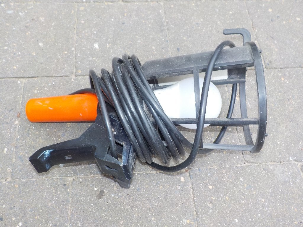 Looplamp, Ophalen