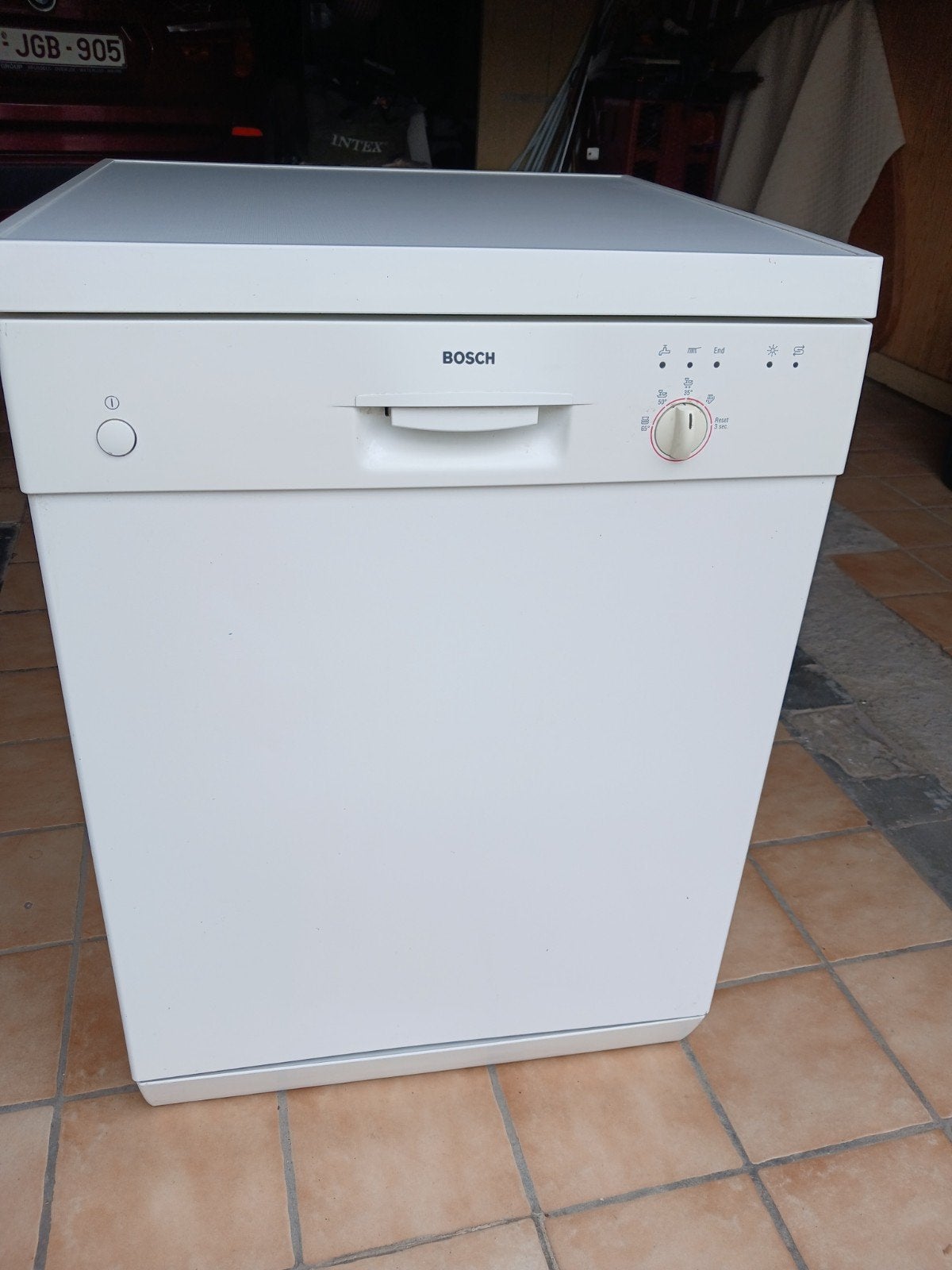 LAVE-VAISSELLE BOSCH ÉLECTRONIQUE BLANC, Electroménager, Lave-vaisselle, Classe énergétique A ou plus économe, Comme neuf, Enlèvement