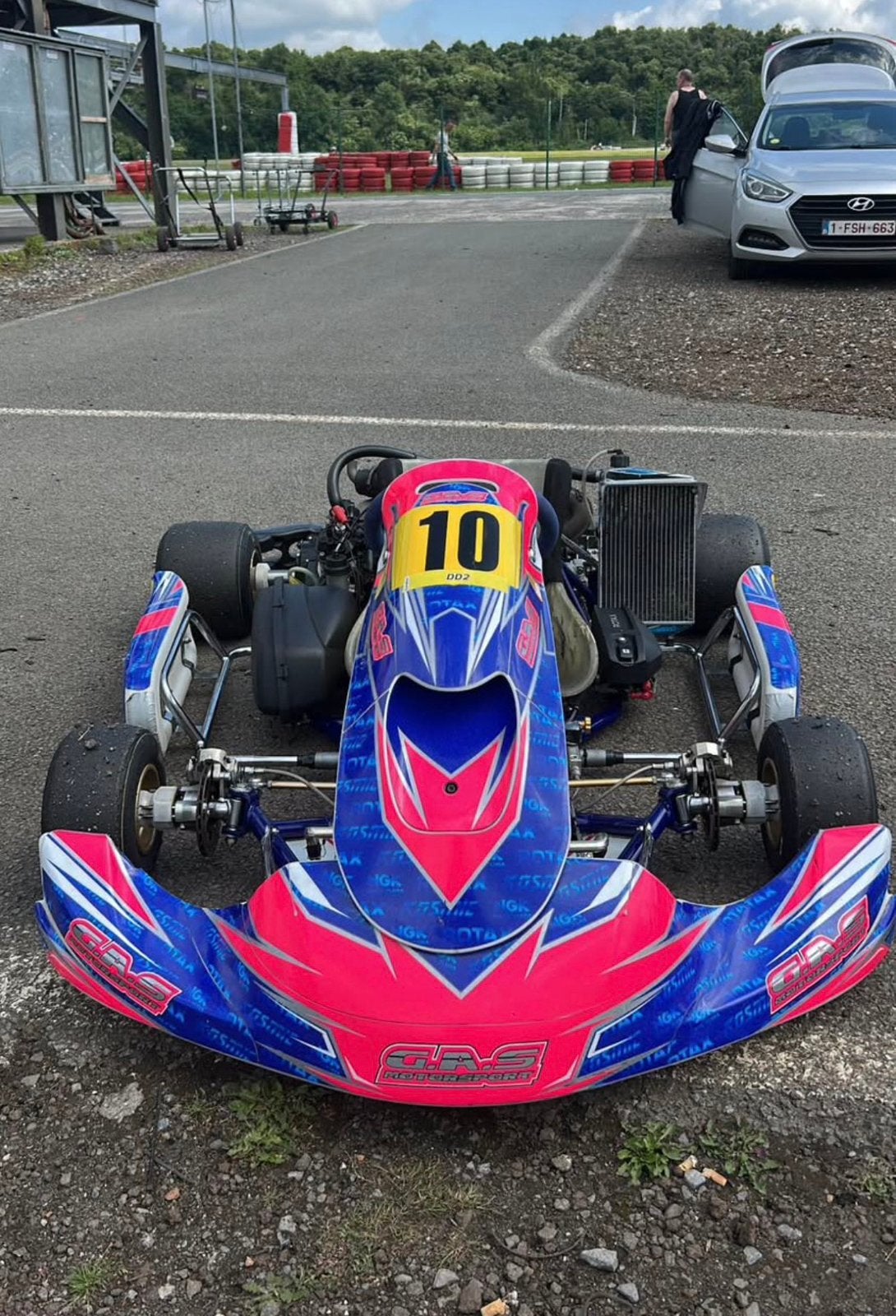 Rotax DD2 Evo Kosmic OTK, Sport en Fitness, Ophalen, Zo goed als nieuw, Kart