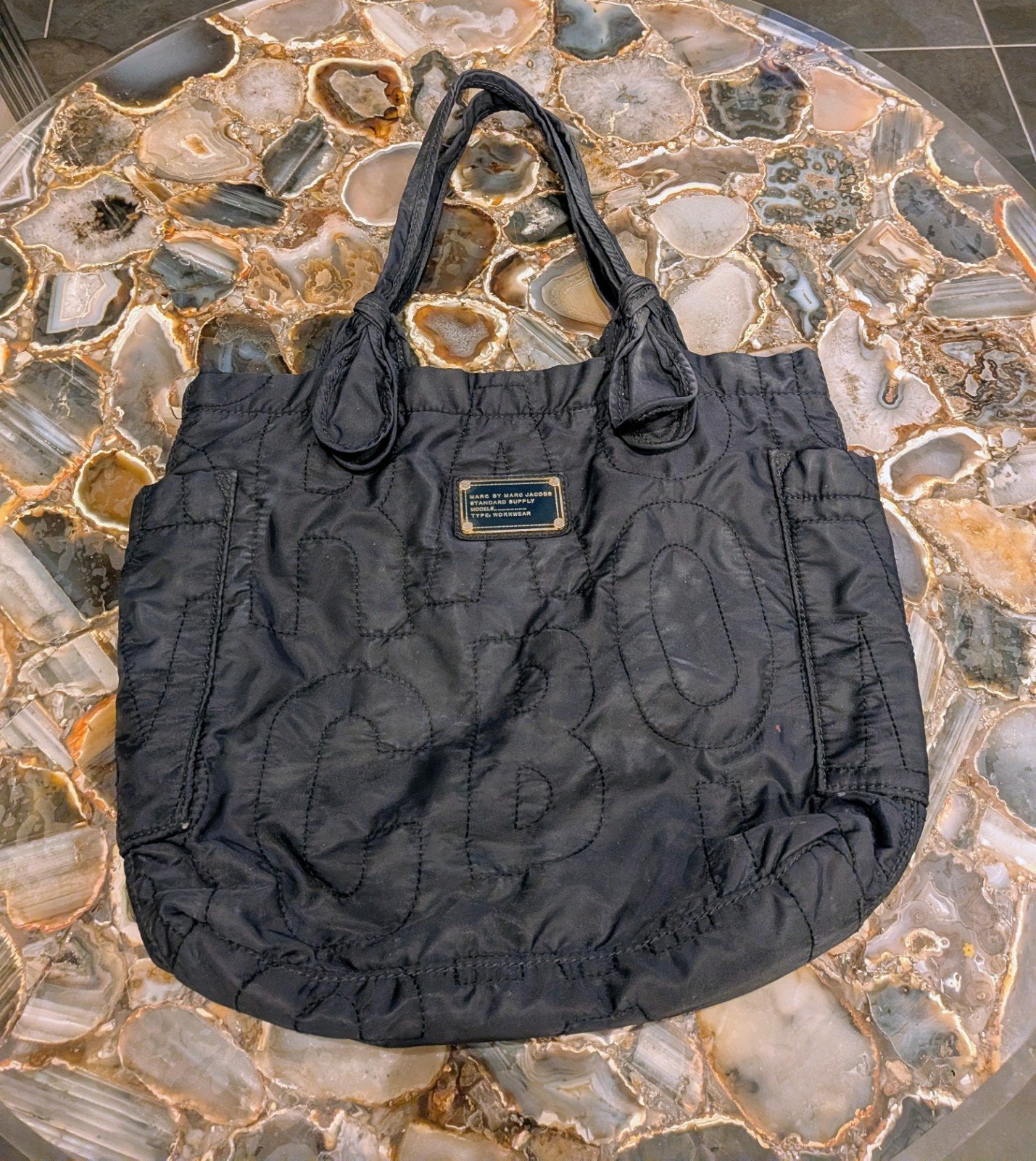 Mooie nylon handtas van Marc by Marc Jacobs, Handtassen en Accessoires, Ophalen of Verzenden, Handtas