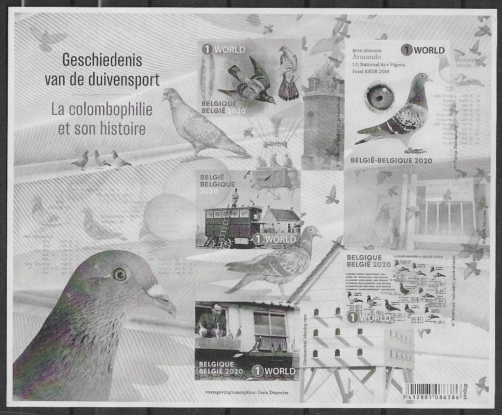 Belgique OPC GCA41 Pigeon Sport **, Enlèvement ou Envoi, Non oblitéré
