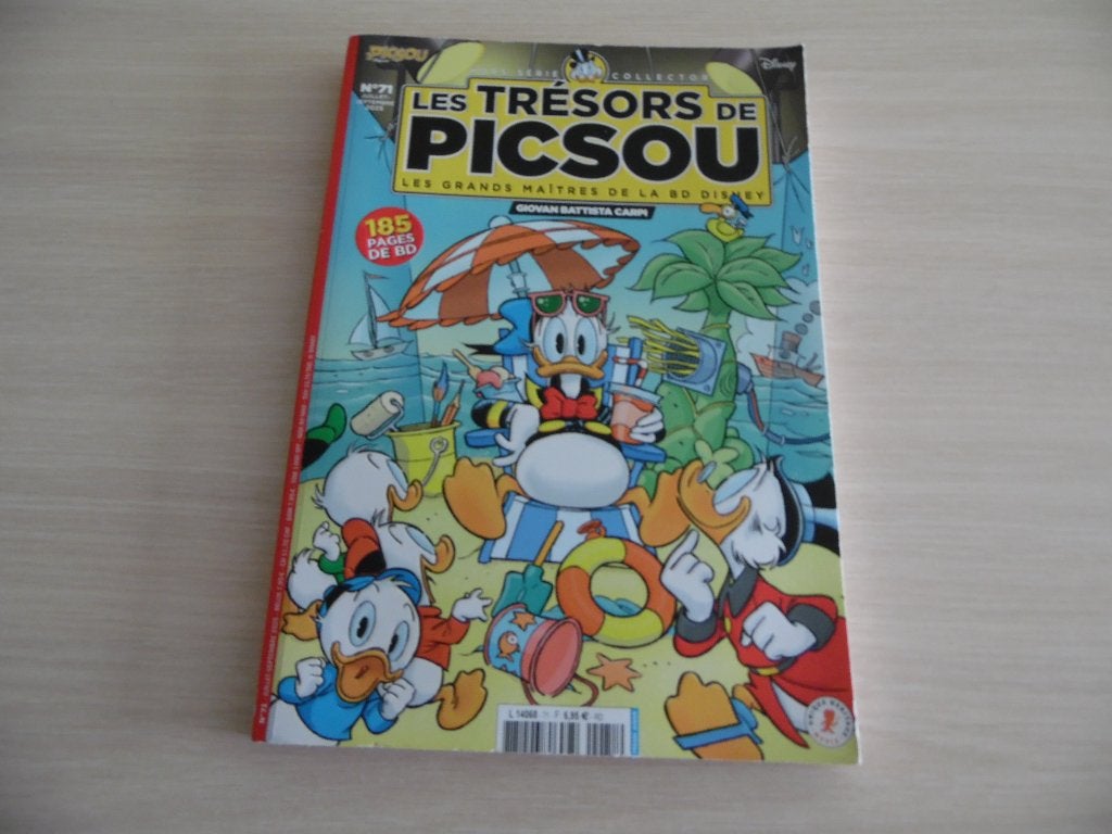 LES TRÉSORS DE PICSOU  N°71, Enlèvement ou Envoi, Comme neuf, WALT DISNEY, Une BD