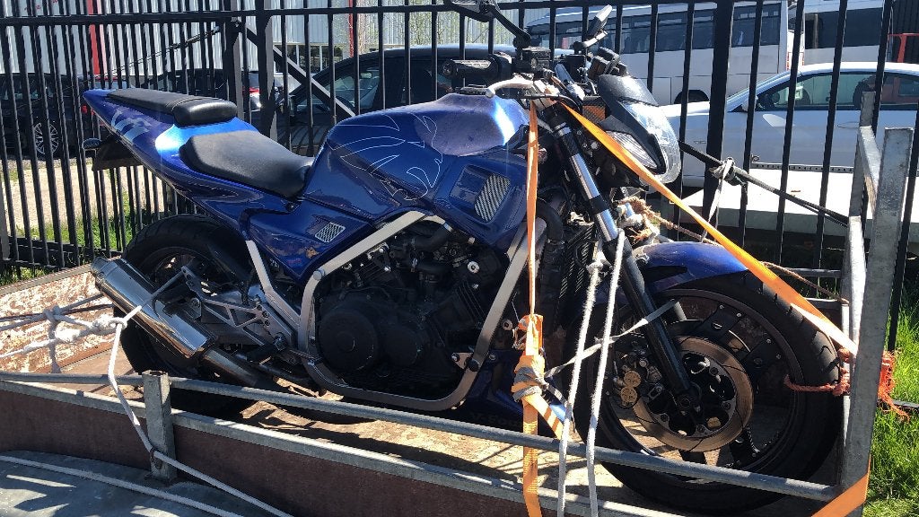 Honda VF1000F Interceptor V4 streetfighter belastingvrij!!, Motos, Particulier, Sport
