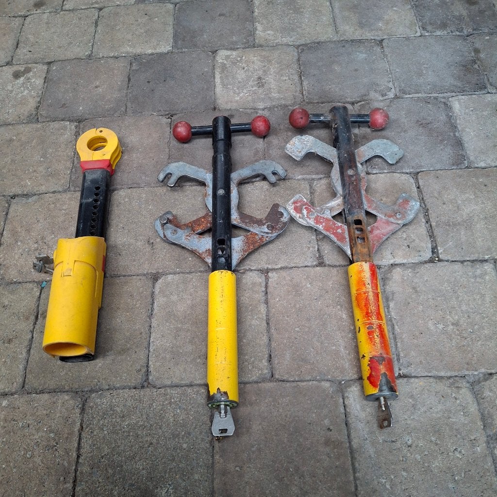 Protection antivol - verrouill de la pédale -levier de vites, Enlèvement, Utilisé