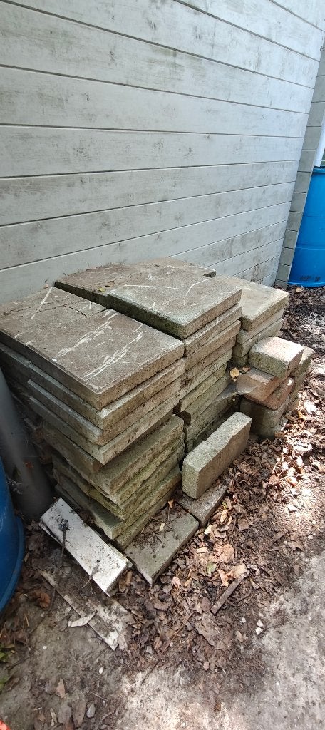 Betondallen, Enlèvement