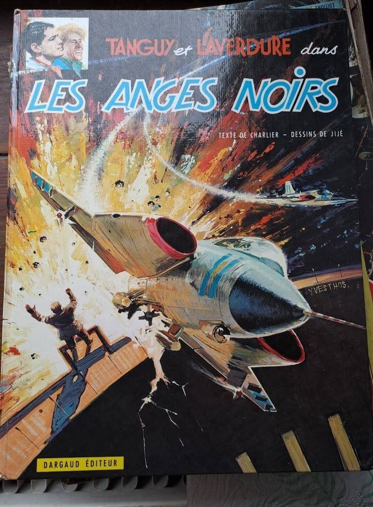 tanguy et Laverdure les anges noirs, Ophalen, Eén stripboek, J-M Charlier, Zo goed als nieuw
