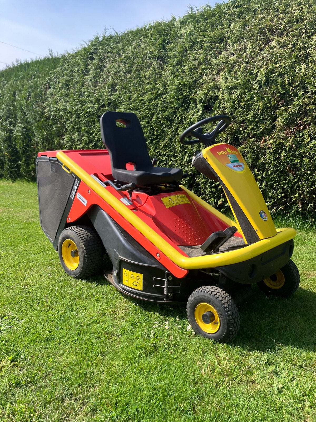 Wolf A80H (Etesia Hydro 80), Ophalen, Zo goed als nieuw, Opvangbak
