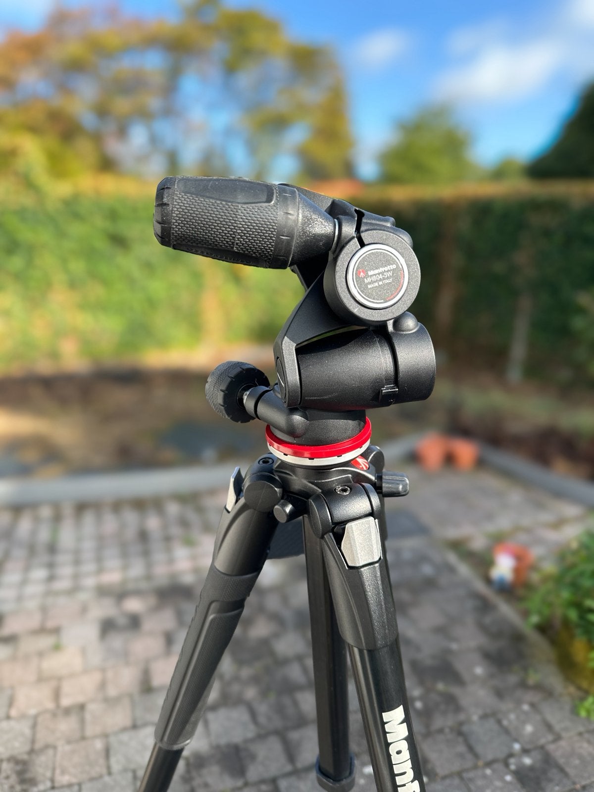 Manfrotto MH803-3W 3-Way Head – Als nieuw!, Audio, Tv en Foto, Fotografie | Statieven en Balhoofden, Ophalen, Snelkoppelingsplaat