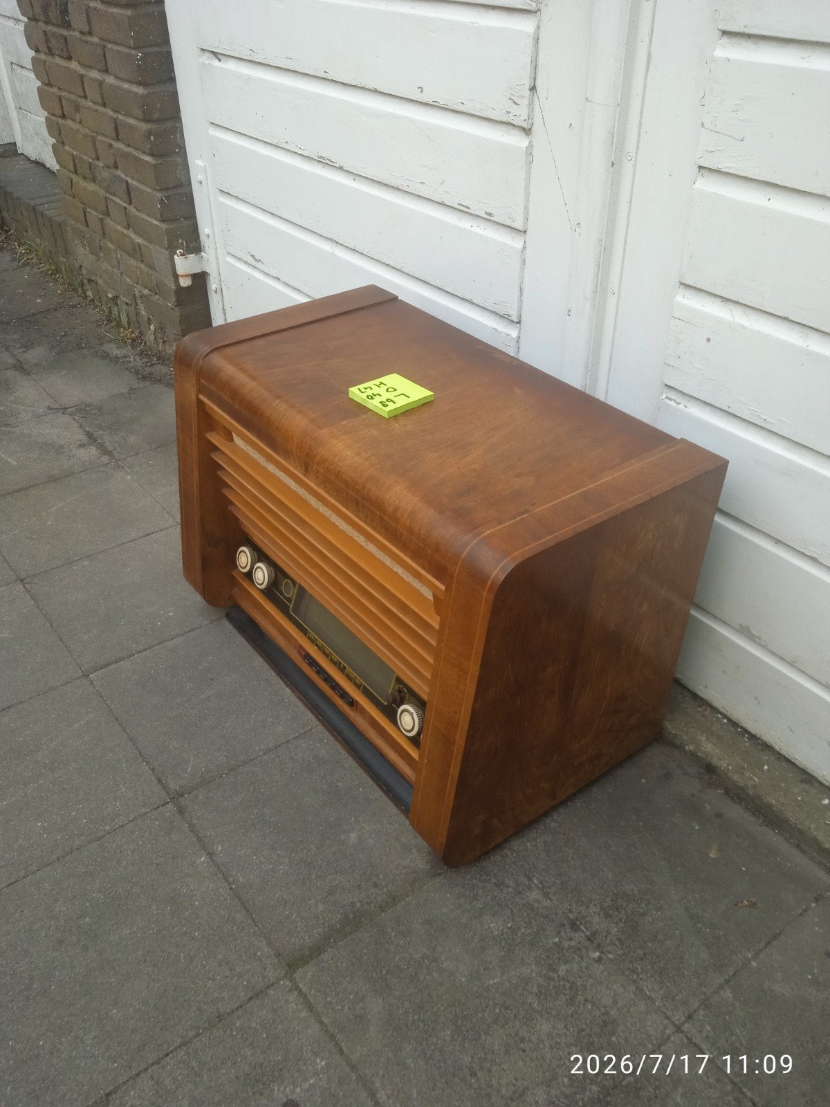 ACEC Sonofil 201 radio jaren 1948, Antiek en Kunst, Ophalen