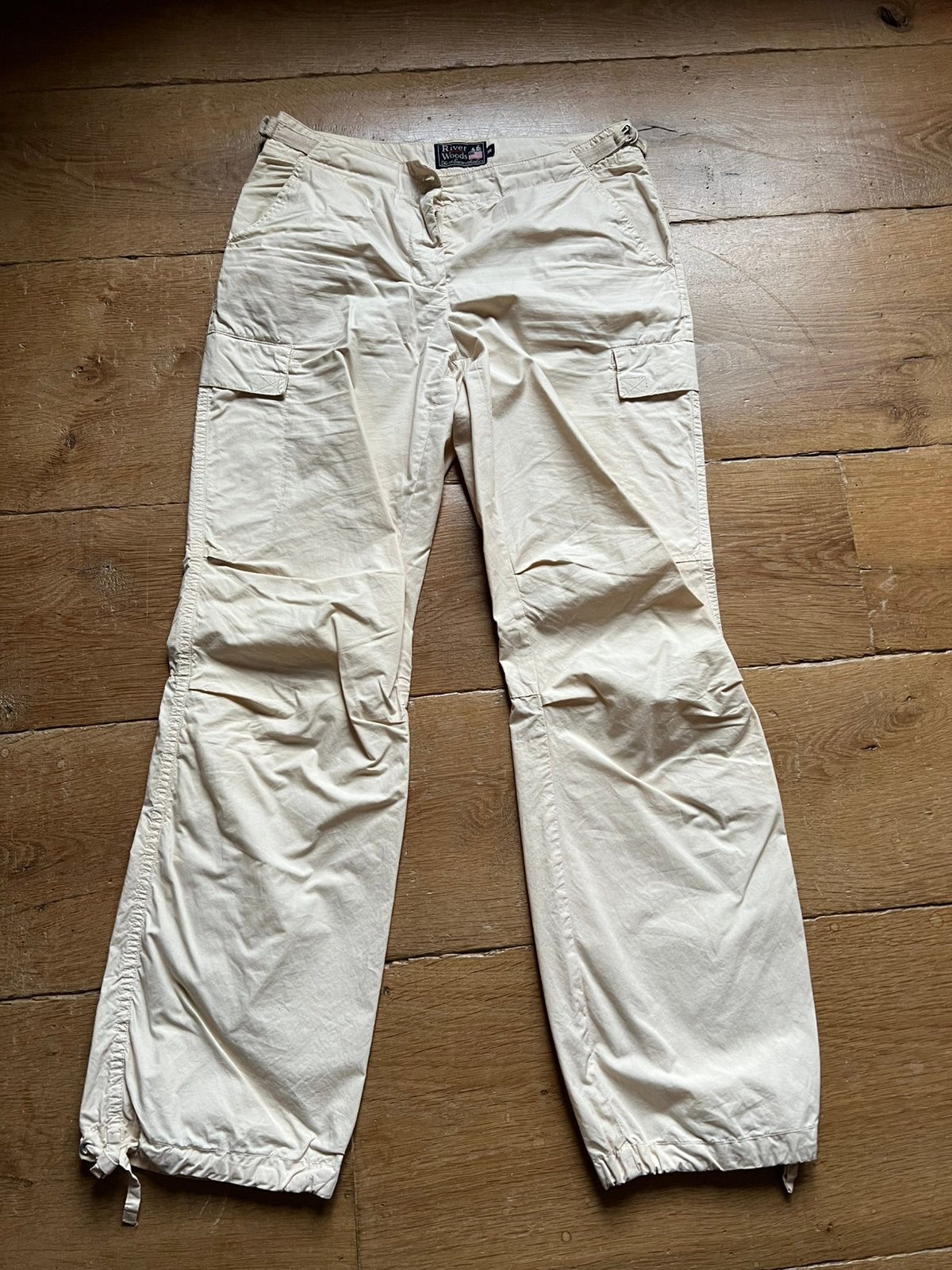 Zomerbroek River Woods maat 38, Ophalen, Zo goed als nieuw, Maat 38/40 (M), Beige