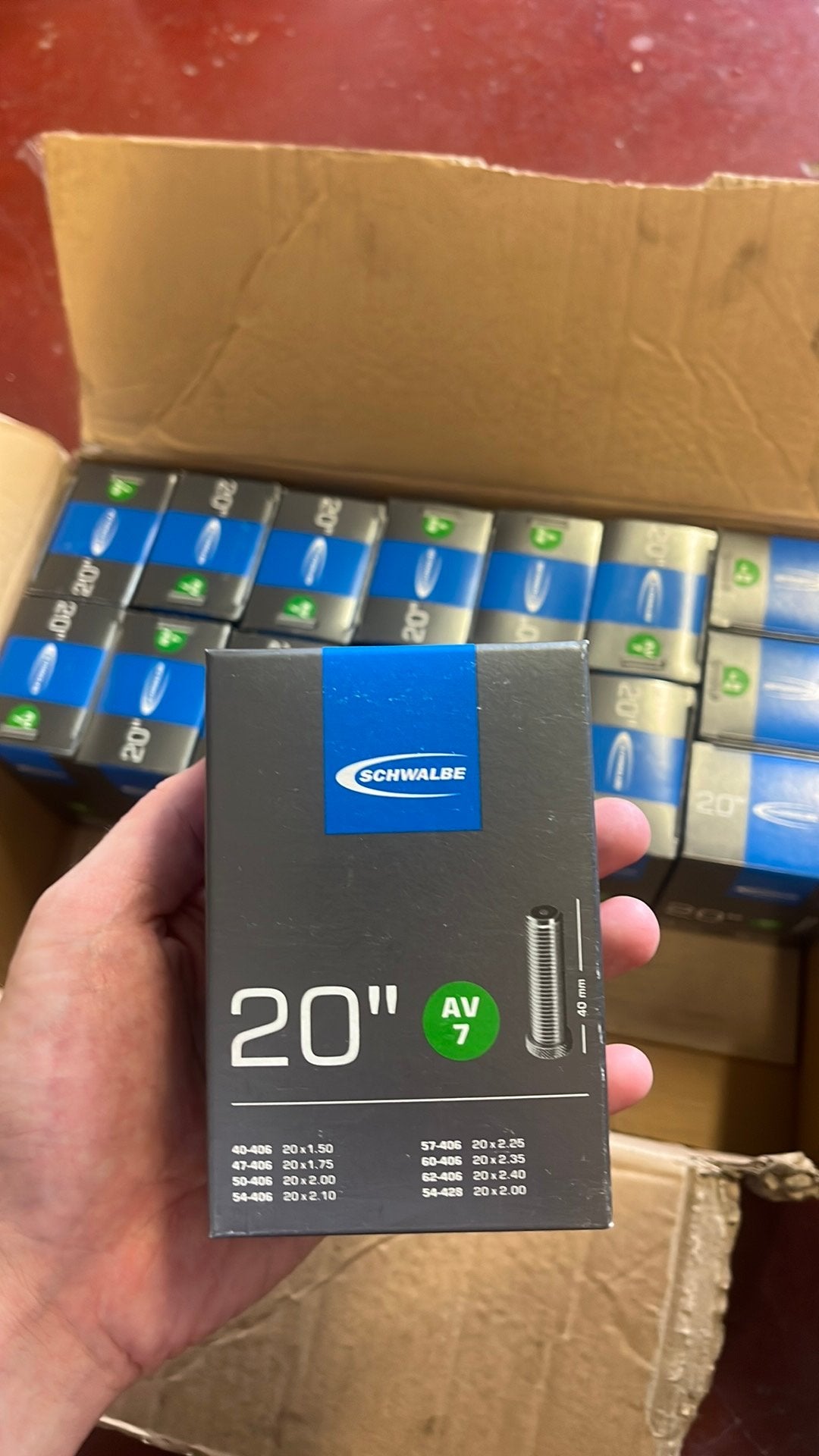 Fietsband Schwalbe AV7, 20” 16 stuks., Neuf, Caoutchouc, Pneu, Enlèvement ou Envoi