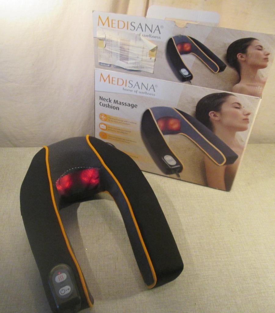 Nek Massage Kussen - Medisana - zo goed als nieuw, Sport en Fitness, Massageproducten, Ophalen of Verzenden, Zo goed als nieuw