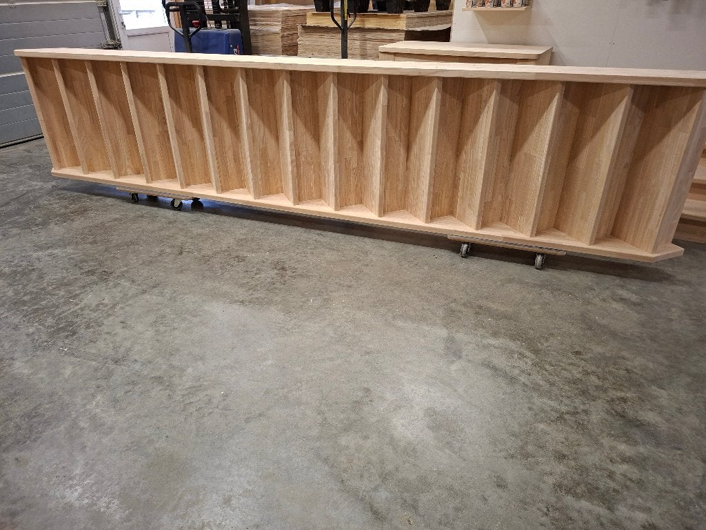 Trap rubberwood, Ophalen, Nieuw, Trap, 2 tot 4 meter