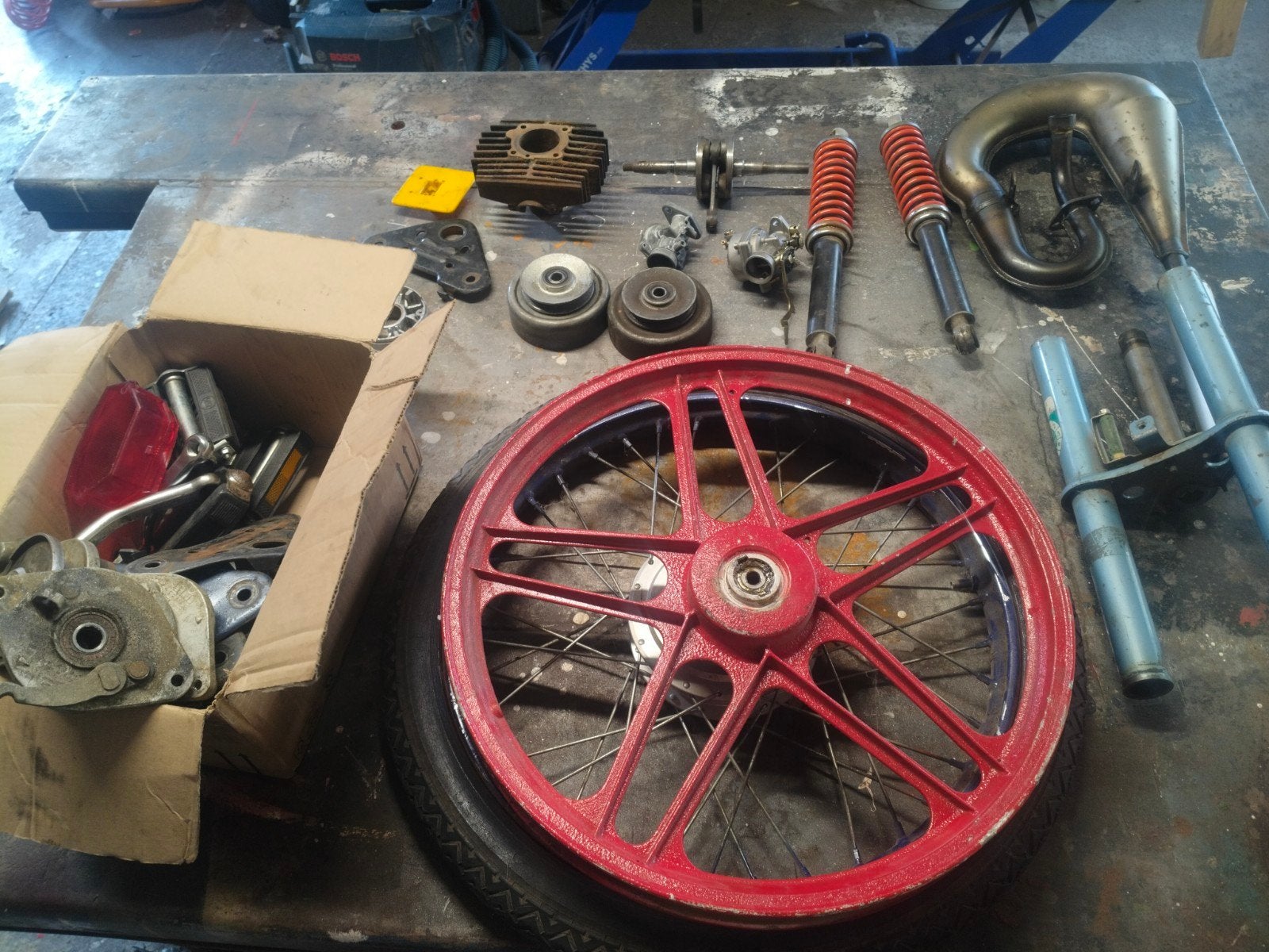 Honda Camino, Wallaroo, PS Yamaha Aerox, amplificateur, DT S, Enlèvement, Honda
