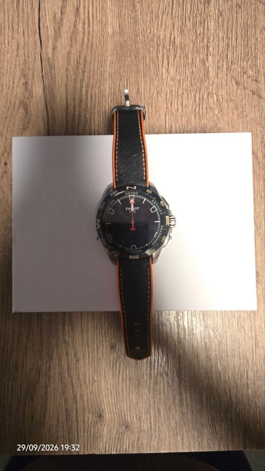 Tissot T-Touch Connect Solar 47.5mm, Bijoux, Sacs & Beauté, Enlèvement, Utilisé