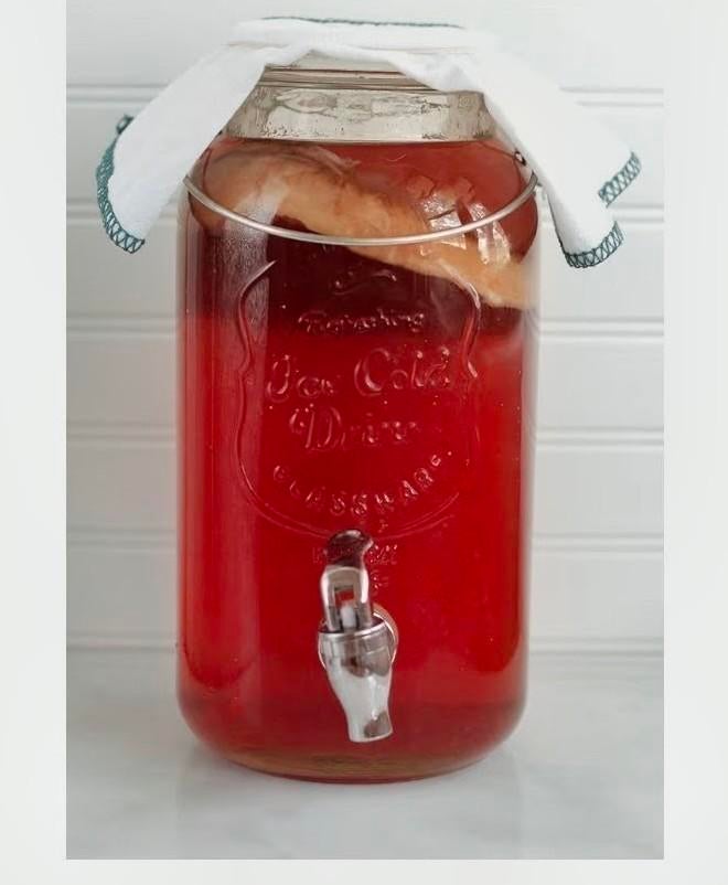 Scoby plus starter vloeistoffen kombucha, Enlèvement