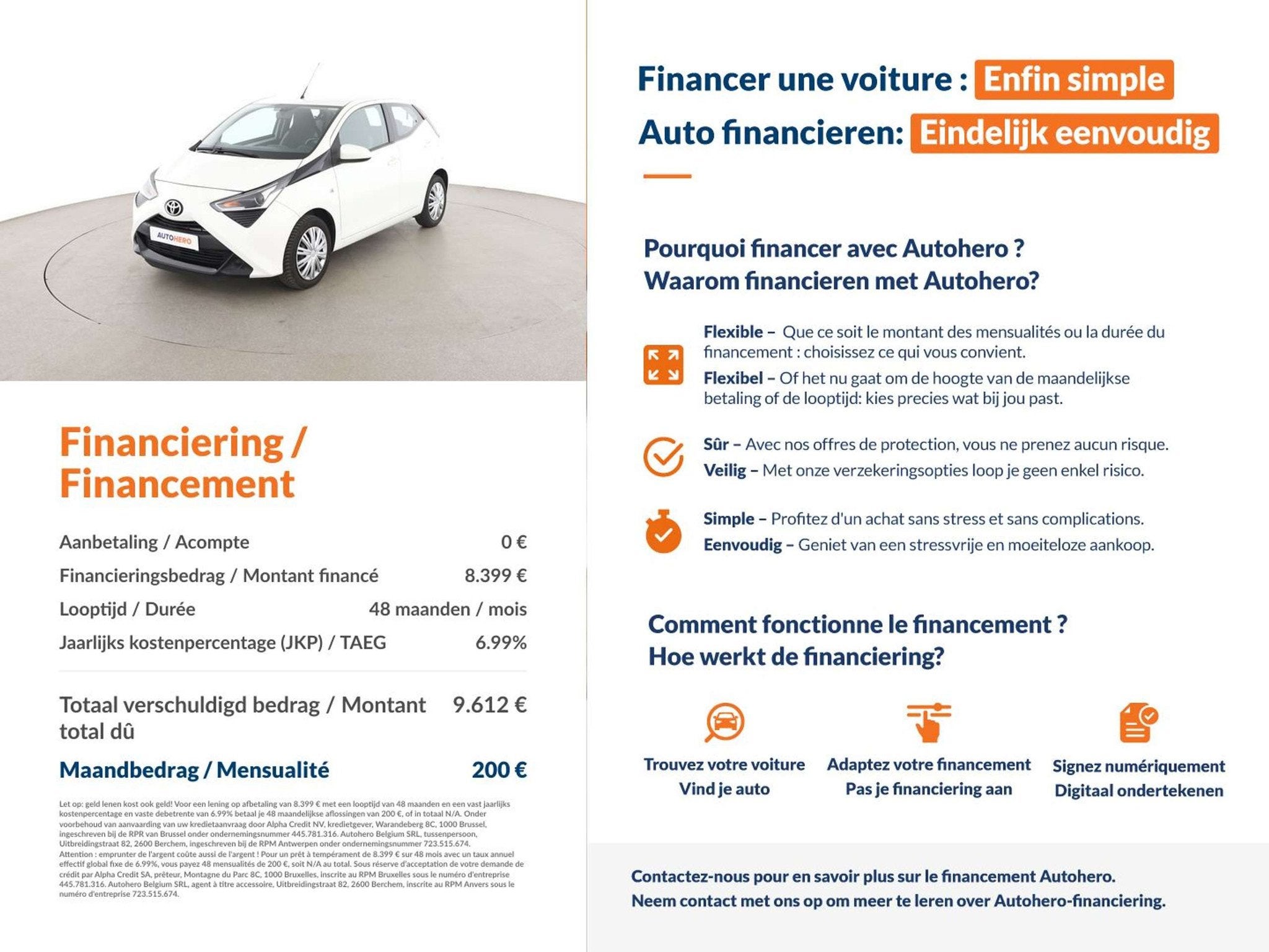 Toyota Aygo 1.0 X-Play club (bj 2019), Auto's, Voorwielaandrijving, 4 zetels, Stof, Gebruikt