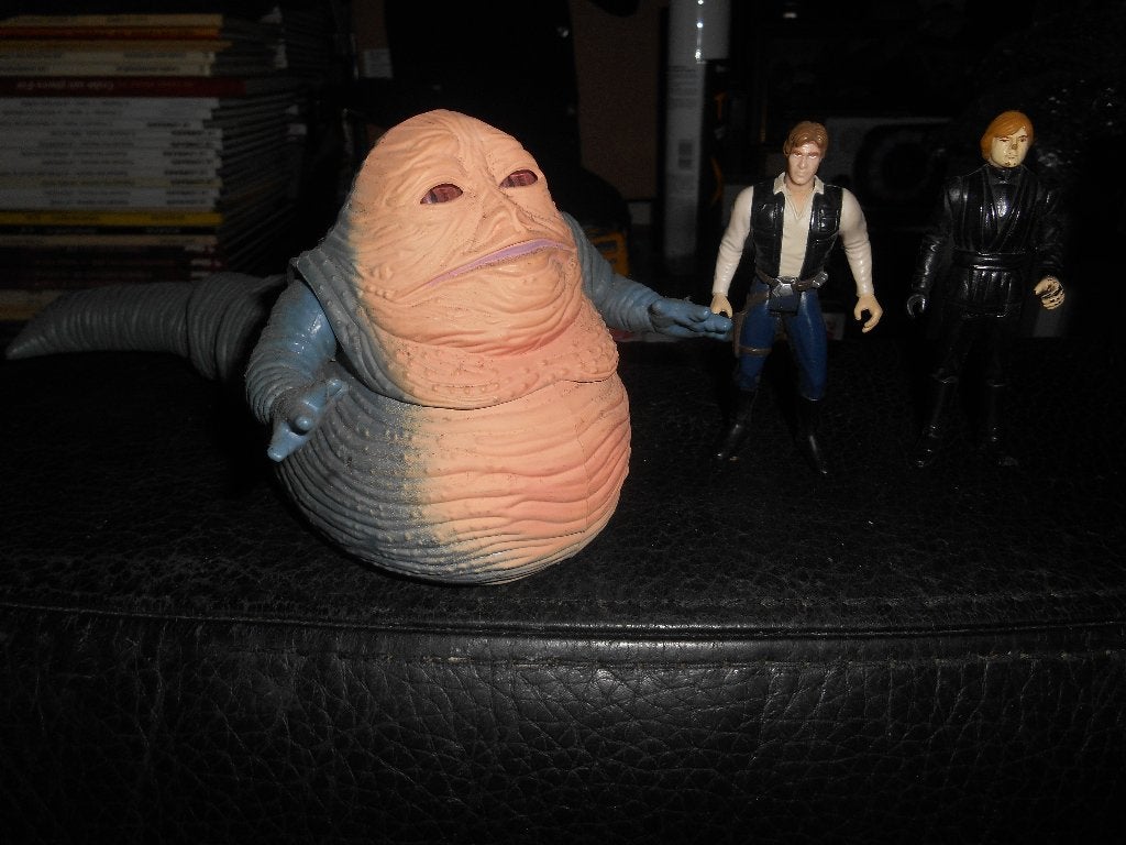 Star wars Jabba the Hunt ( 1997) + Han solo ( 1997)+ Luke, Ophalen of Verzenden