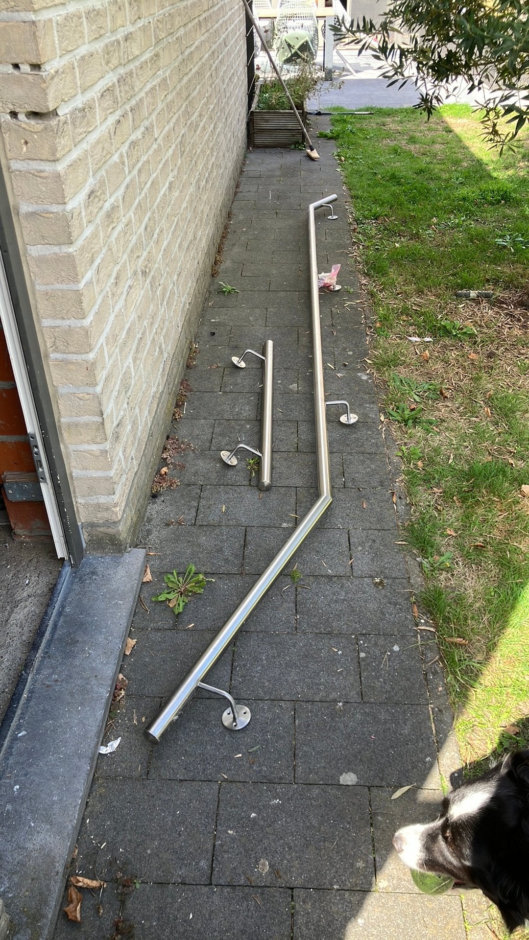 Unox trapleuning van 4m en 1m, Doe-het-zelf en Bouw, Ophalen, Zo goed als nieuw