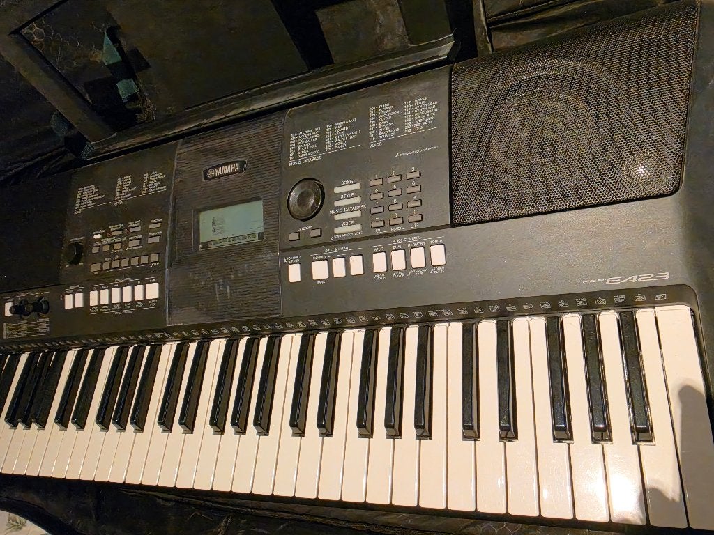 Yamaha Keyboard, Muziek en Instrumenten, Keyboards, Ophalen, Yamaha, Aanslaggevoelig, 61 toetsen