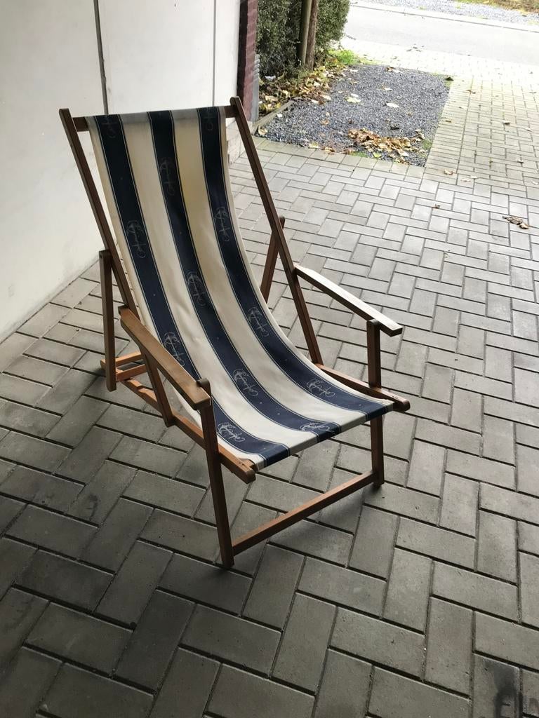 Chaise de plage vintage, Enlèvement, Utilisé