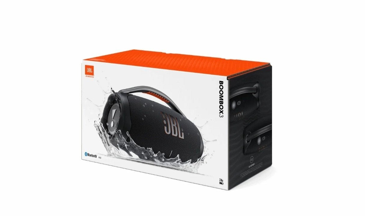 JBL Boombox 3 in nieuwstaat, TV, Hi-fi & Vidéo, Bluetooth, JBL, Enceinte de fête, Comme neuf