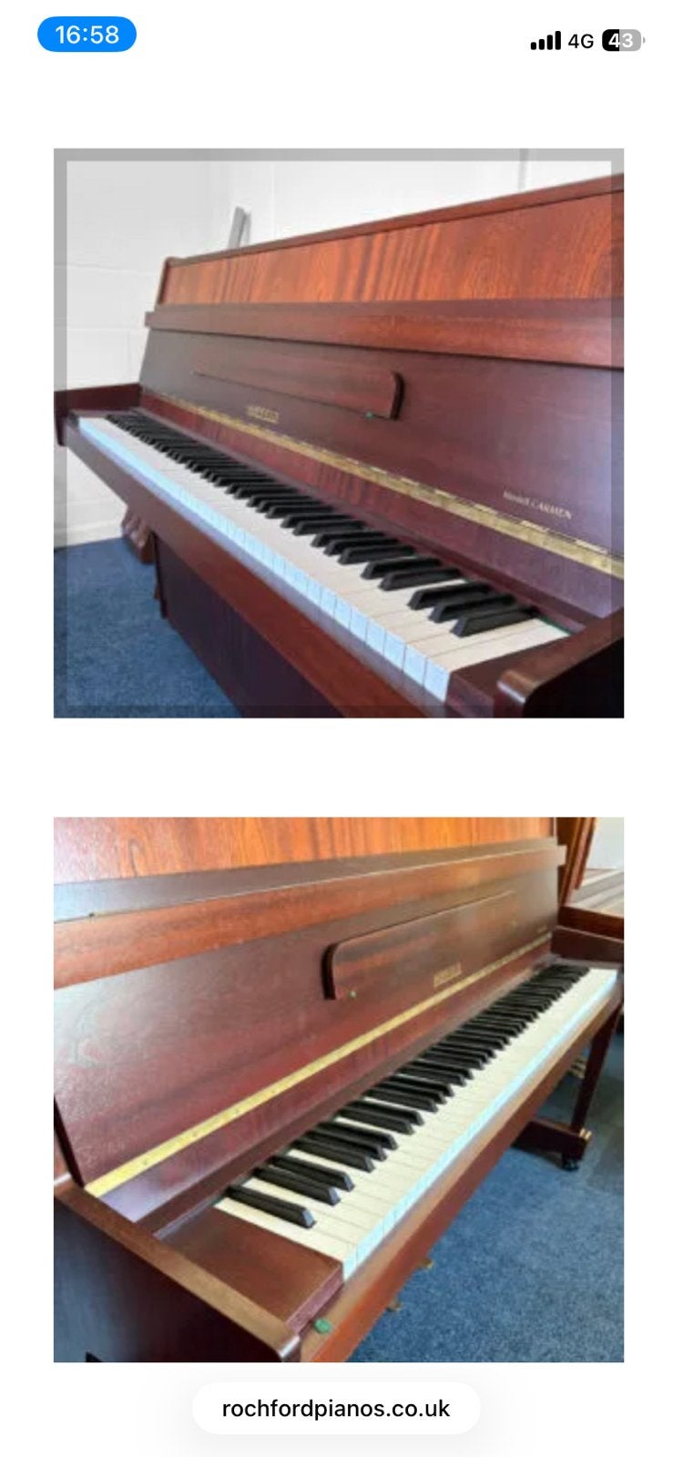 Piano, Musique & Instruments, Pianos, Enlèvement, Piano