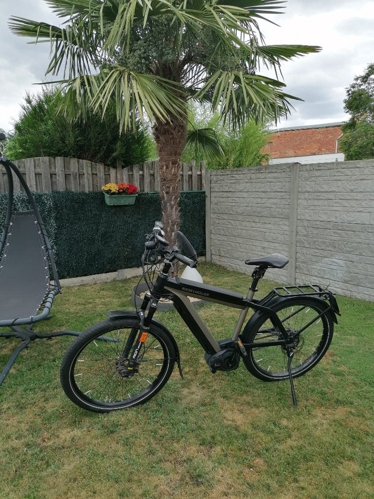 riese& muller super charger met 2 batterijen, Gebruikt, Versnellingen, Schijfrem, 53 tot 57 cm
