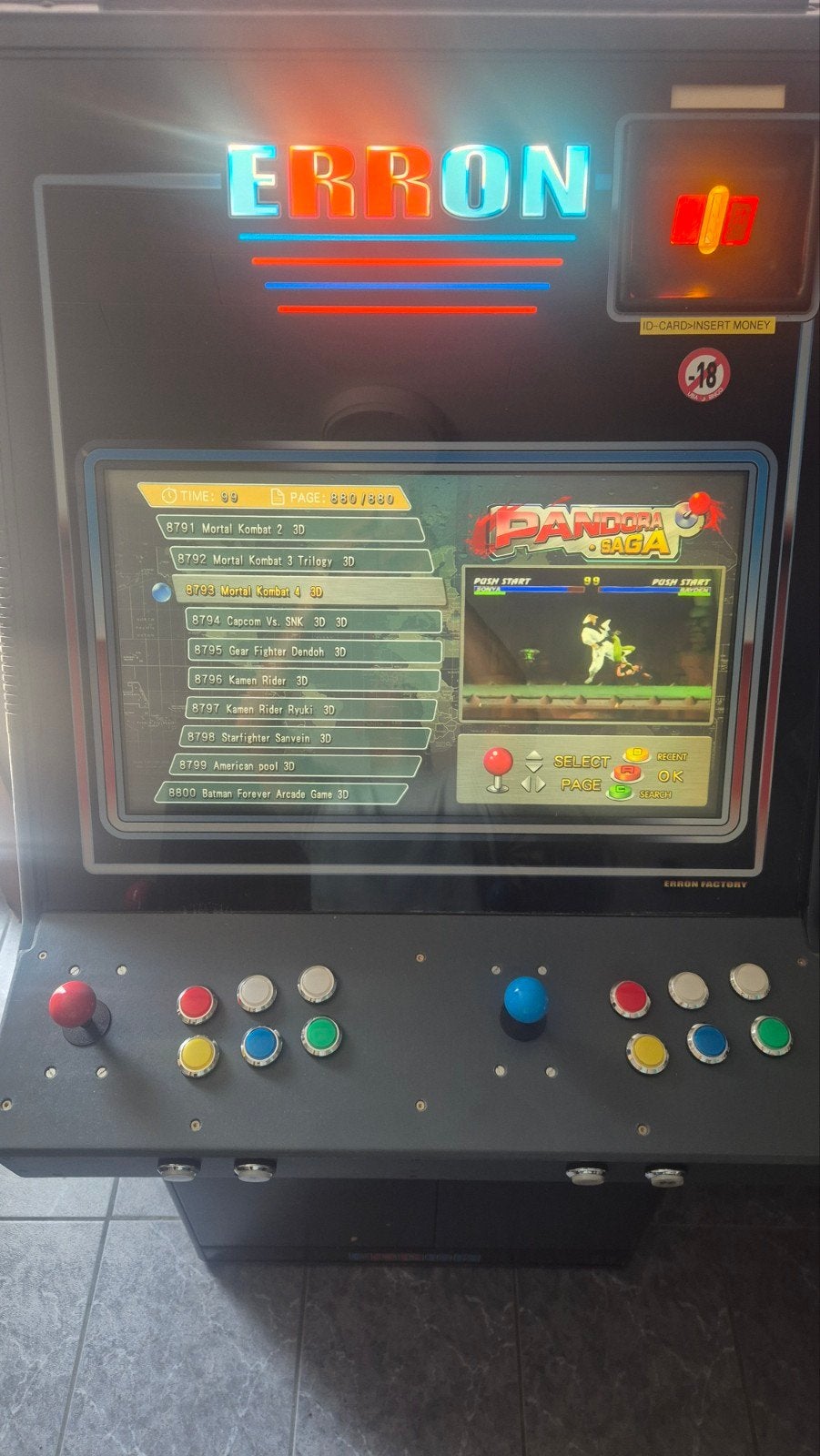 Arcadekast, Enlèvement, Utilisé, Avec clés