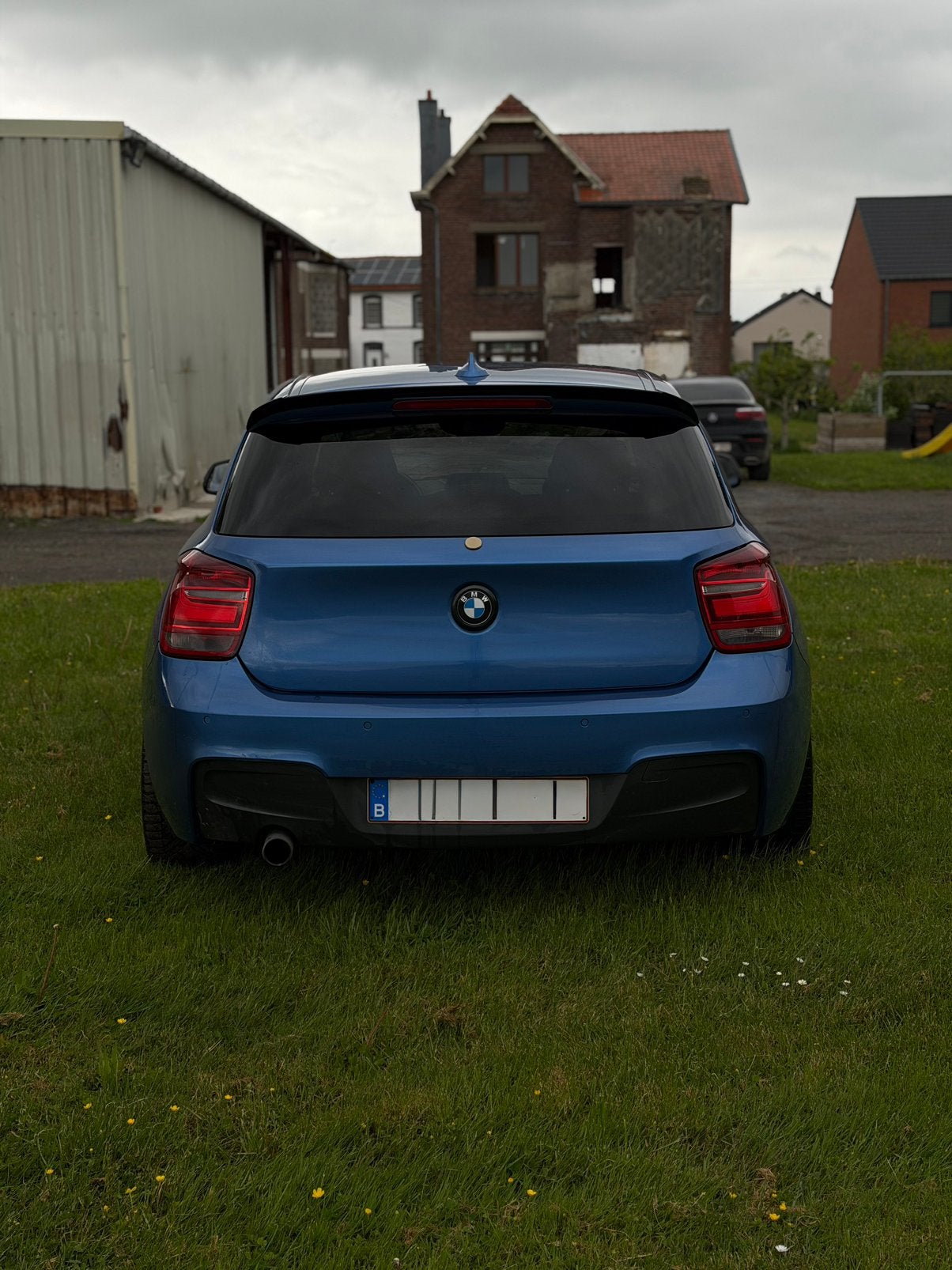 Bmw 1-serie automaat, Auto's, BMW, Automaat, Blauw, Leder, Particulier