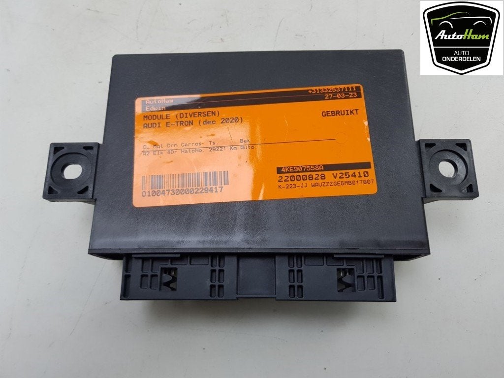 CALCULATEUR MOTEUR ECU Audi e-tron Sportback (GEA), Auto-Union-Straße  1,
85057  Ingolstadt, DE, Info@audi.de, Audi, Utilisé