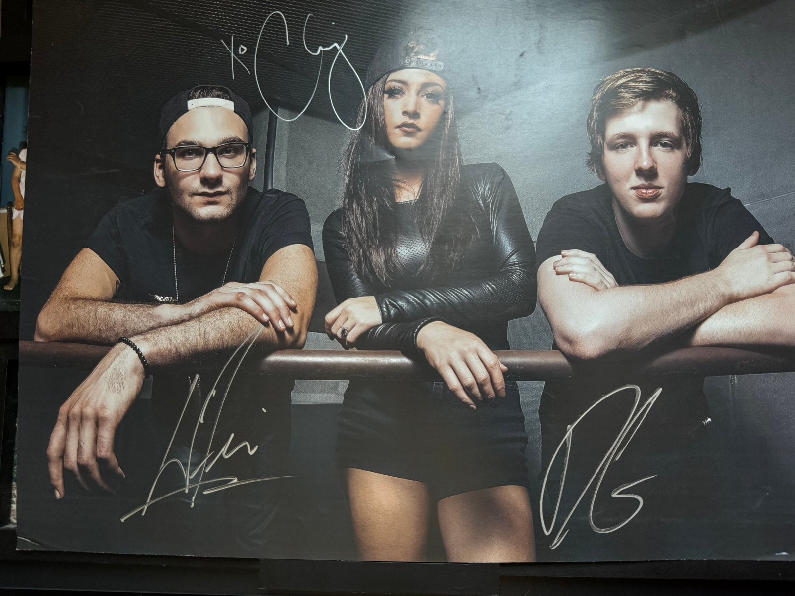 Gesigneerde poster Against The Current, Cd's en Dvd's, Vinyl | Hardrock en Metal, Ophalen of Verzenden, Zo goed als nieuw