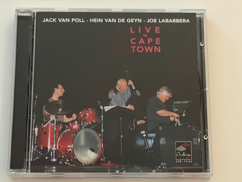 Van Poll - Van de Geyn - LaBarbera – Live In Cape Town, Enlèvement ou Envoi, Utilisé, Jazz, Album