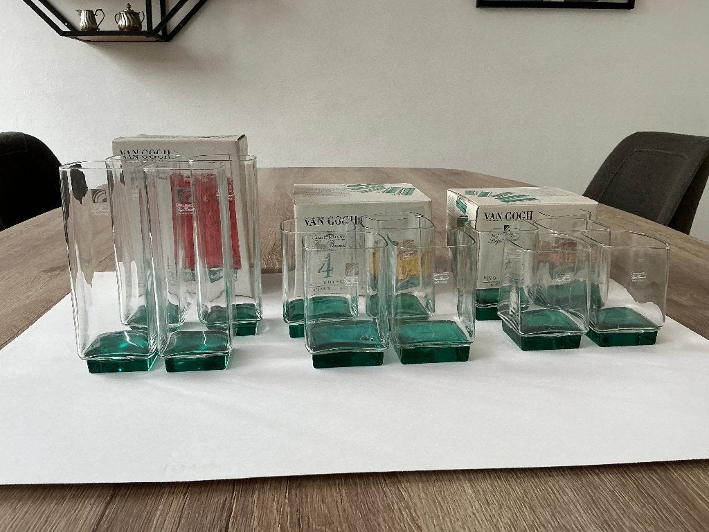 Vintage design set van 12 glazen van Luigi Bormioli+EXTRA, Enlèvement ou Envoi, Neuf